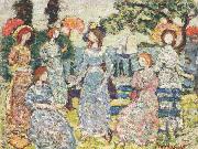 Maurice Prendergast The Grove oil painting artist